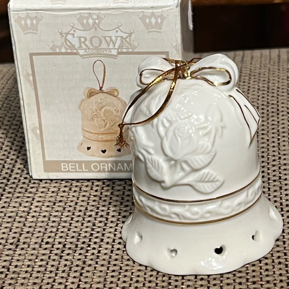 Crown Bell ornament